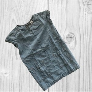 Cater’s Shirt Dress Cotton Size 5t Denim Blue